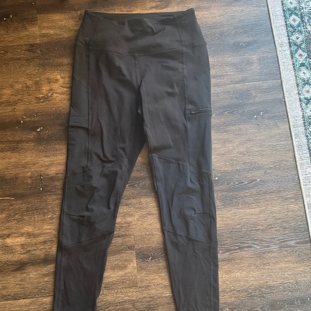 Prana Black Activewear Leggings